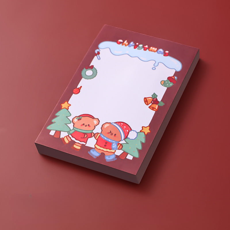 Wholesale Paper Cartoon Christmas Sticky Notes